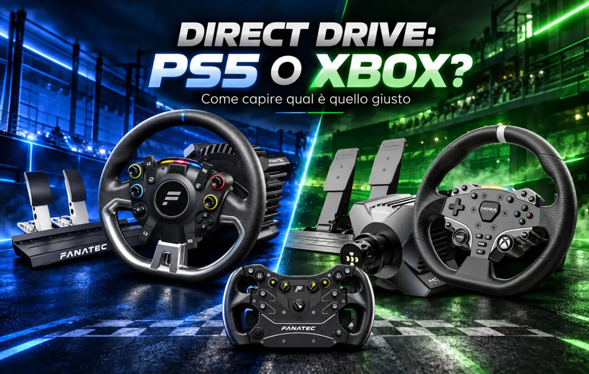 Come capire se il tuo volante è compatibile con PS5 o Xbox