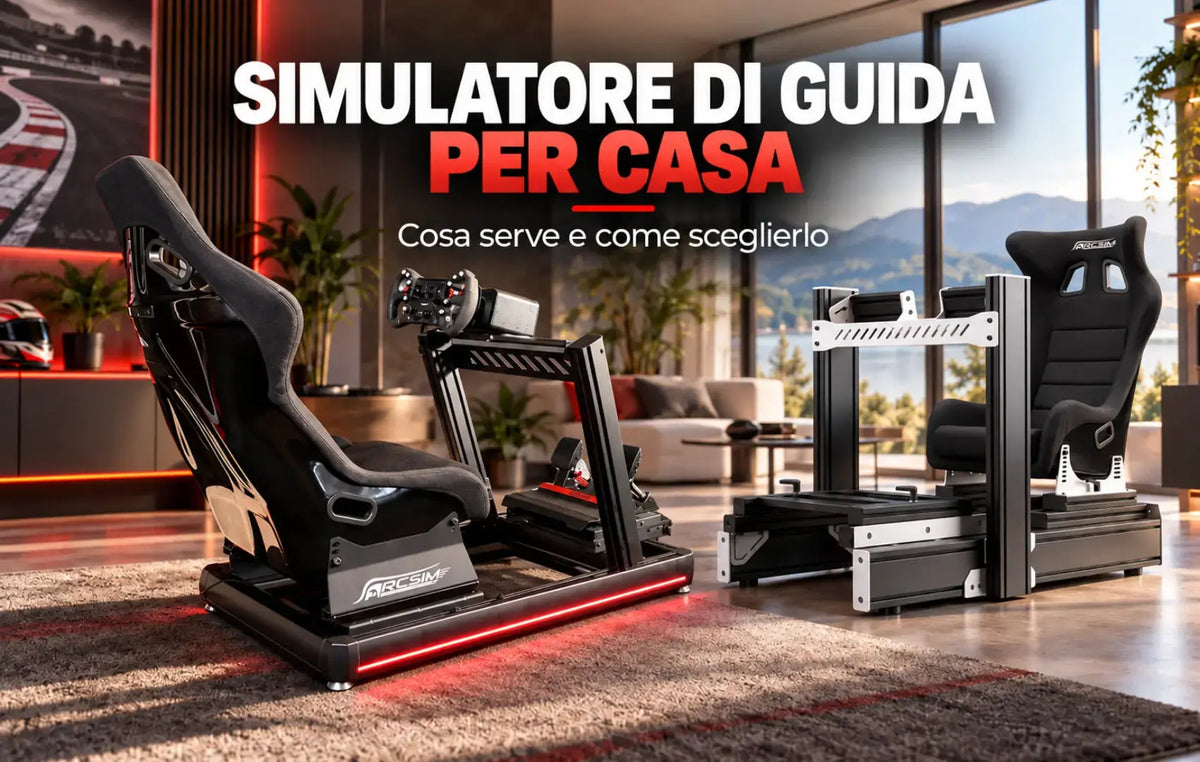 Simulatore di guida per casa: cosa serve e come sceglierlo Direct Drive Italia