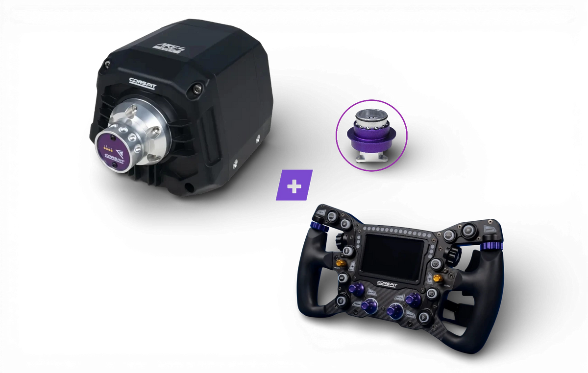 Conspit Ares Apex + Max01 (Dual Clutch Paddles)