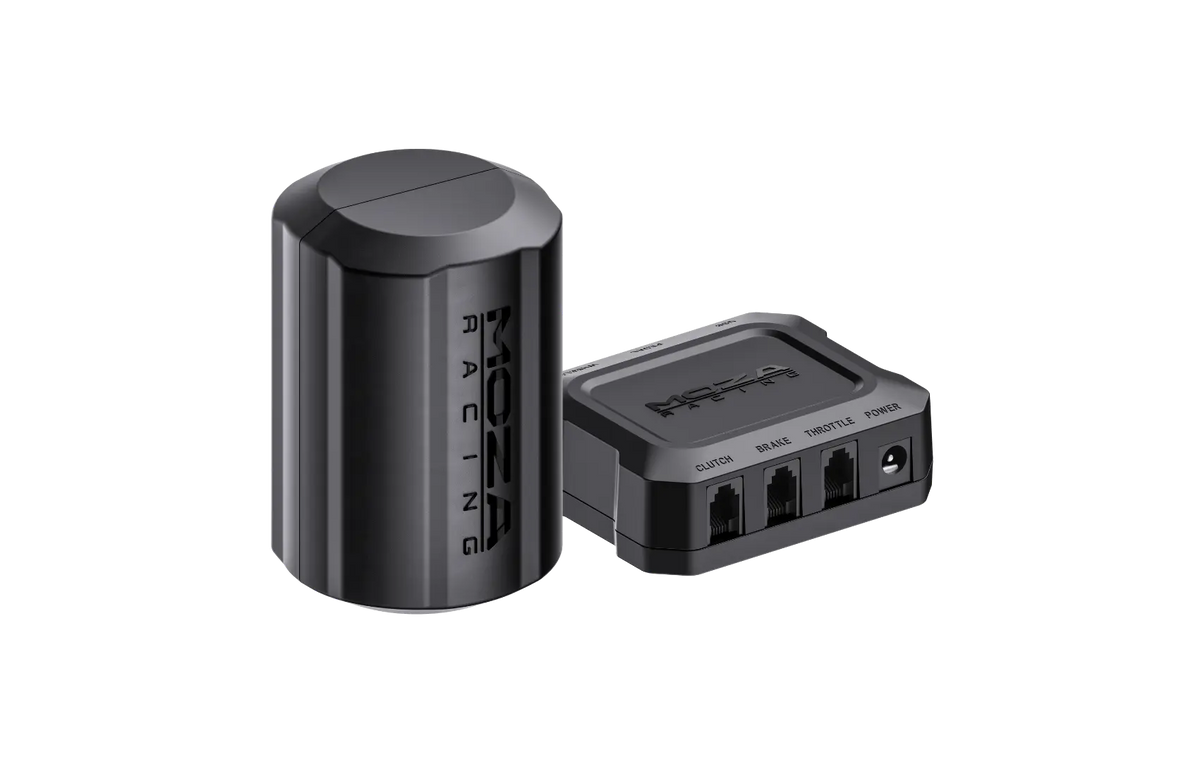 MOZA PHF haptic motors with control panel