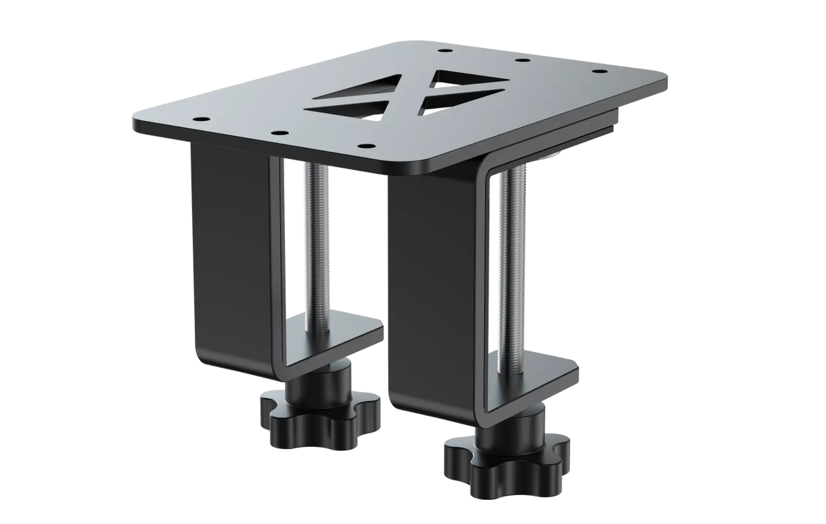 Desk bracket for handbrake and shifter