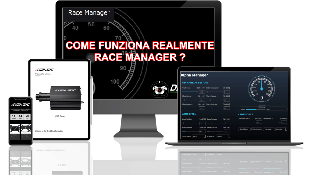 area riservata simagic direct drive italia