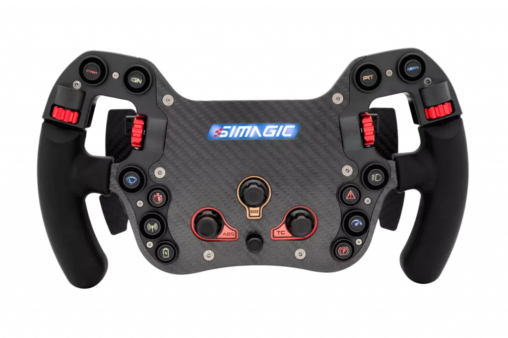 simagic fx dual clutch led on