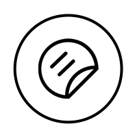 adesivi per pulsanti