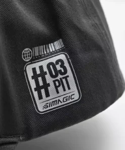 simagic black cap detail