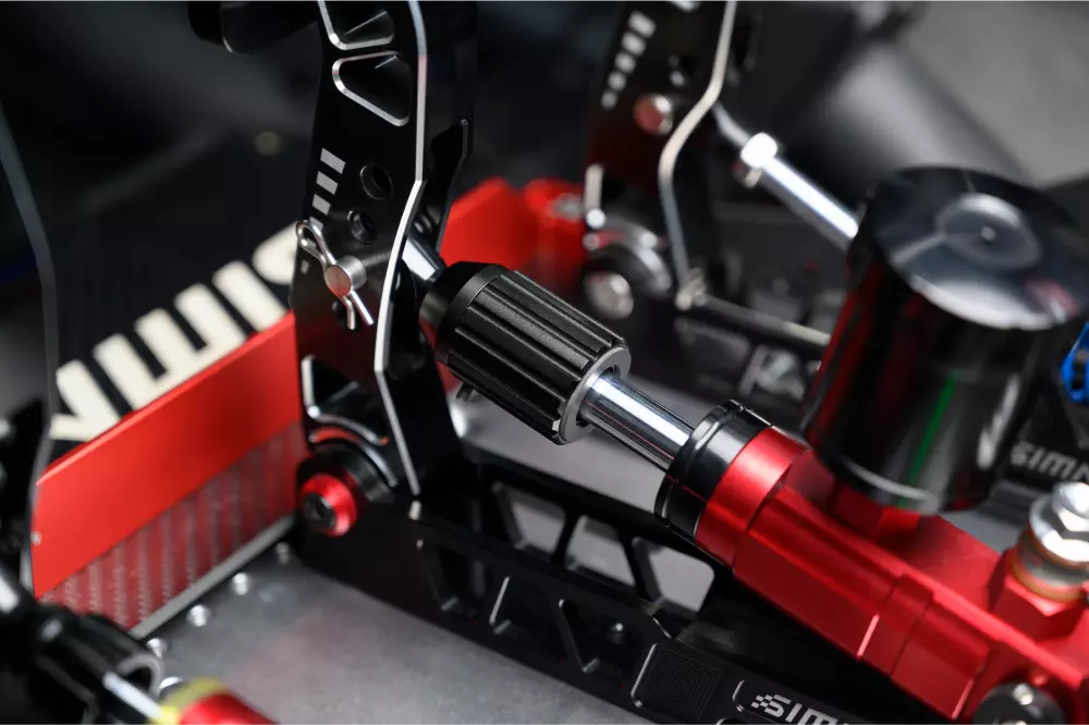 Ferma pedale del freno regolabile