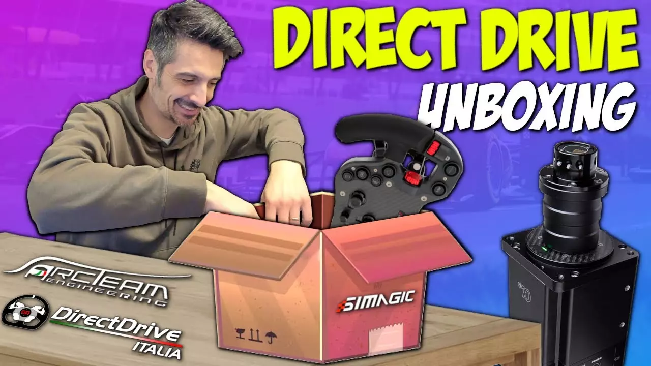 Unboxing Simagic Alpha Ultimate e FX