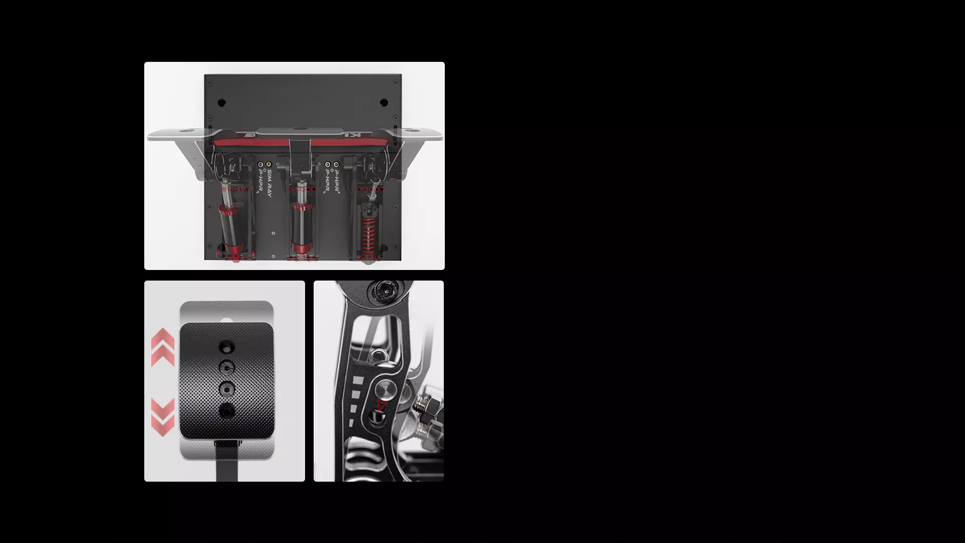 Regolazioni multiple Simagic P1000