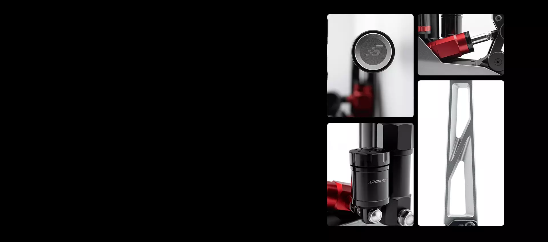 Freno A Mano Idraulico Universale - Regolabile, Colori Rosso, Blu, Nero