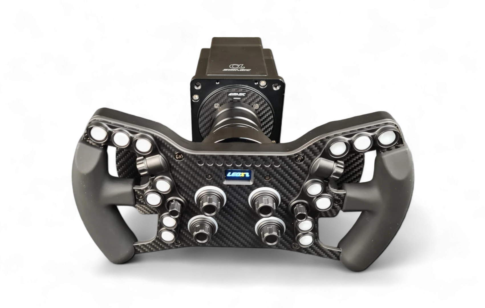 Simagic Alpha + XGT Pro fronte