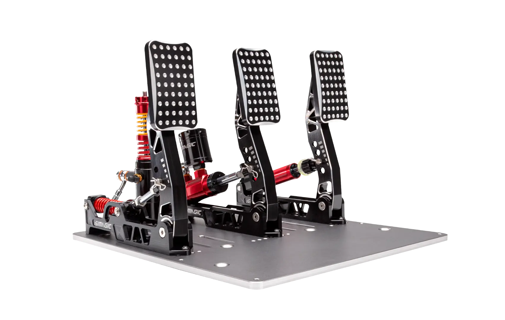 Simagic P2000 3ペダル ロードセル200kg Simagic Simagic P2000 Hydraulic 3-Pedal Set, 200KG Loadcell