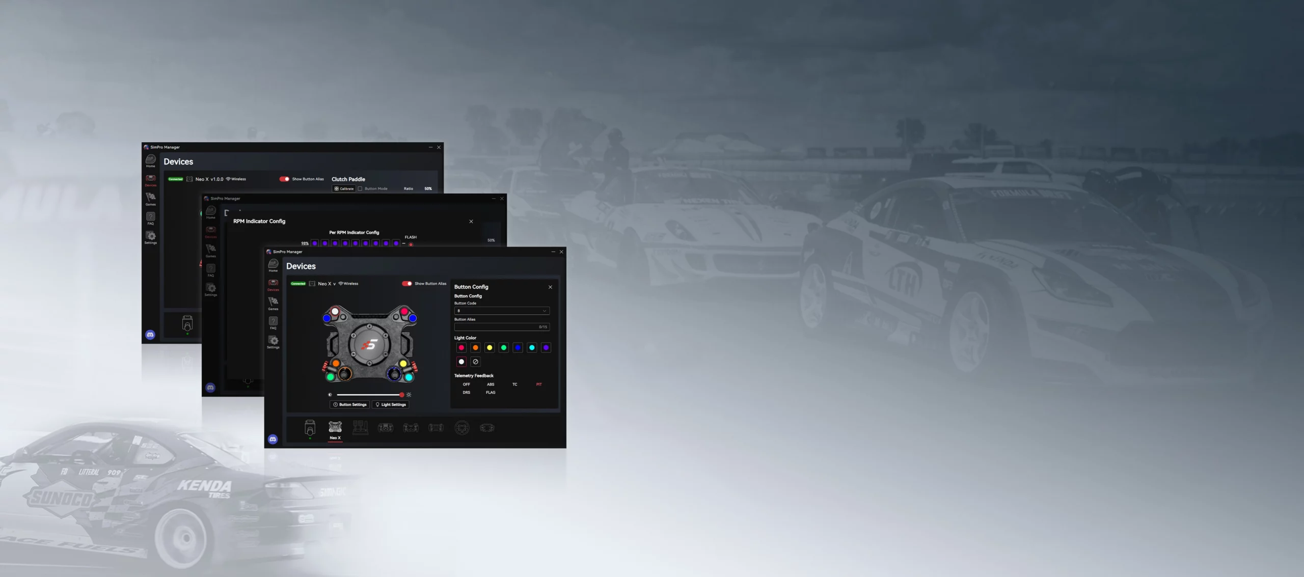 Simagic GT NEO X Sim Pro Manager