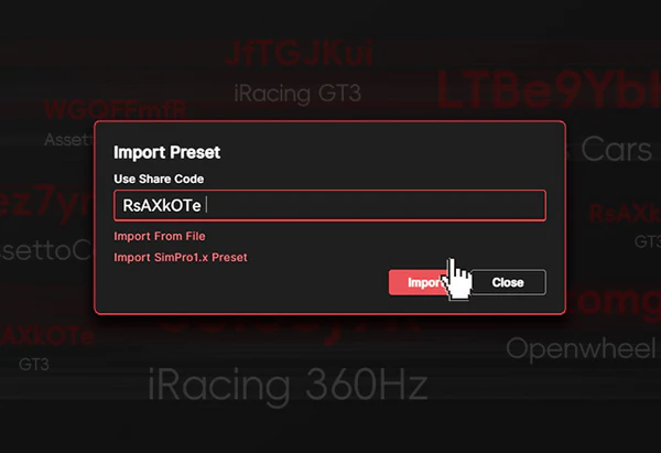 Simagic Alpha EVO Preset