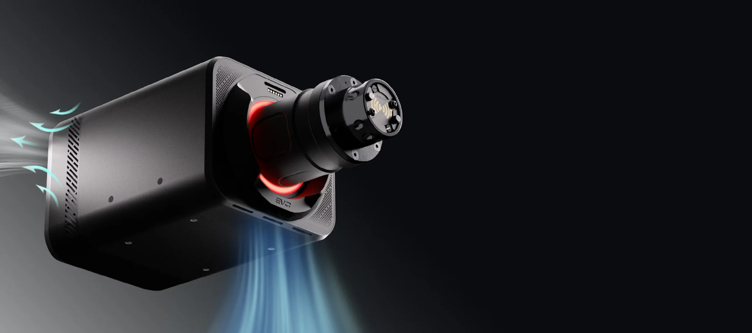 Simagic Alpha EVO sistema di raffreddamento attivo