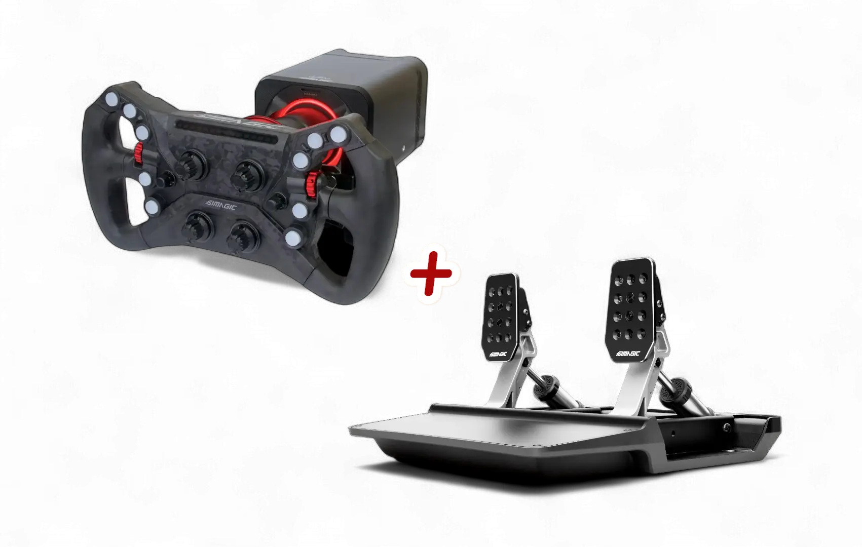 Bundle Simagic Base Alpha EVO sport + GT neo + p500