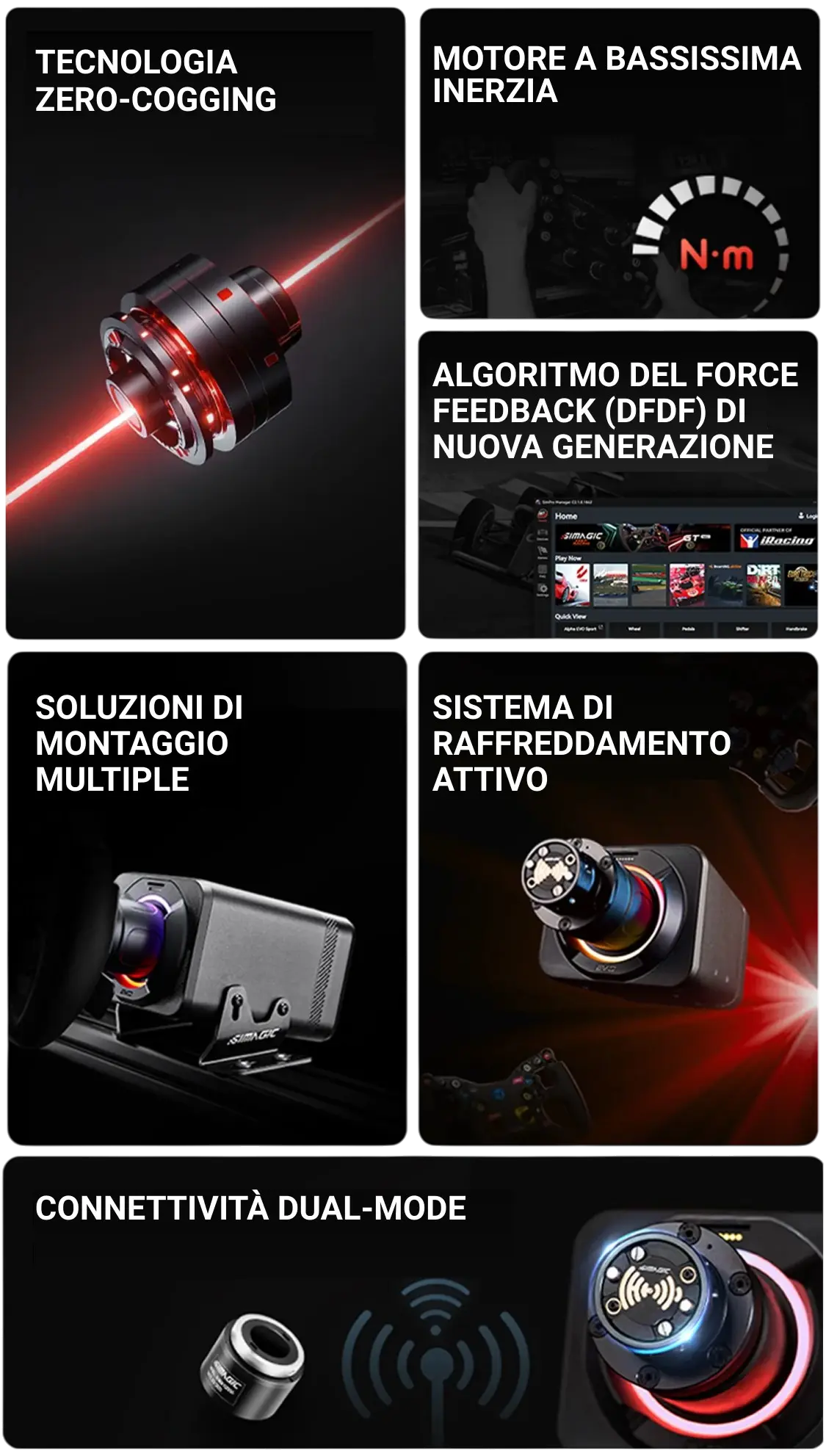 Features Simagic Alpha EVO