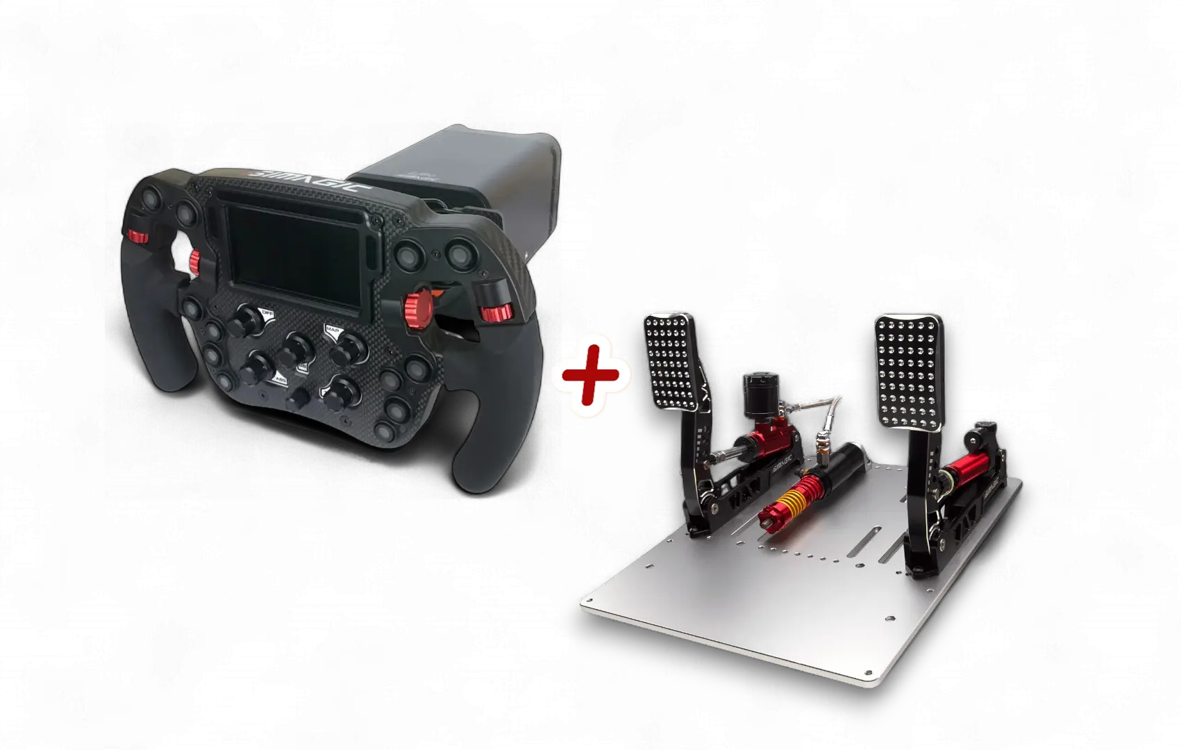 Megabundle Simagic Base Alpha EVO Pro + FX PRO + p2000 2 pedali