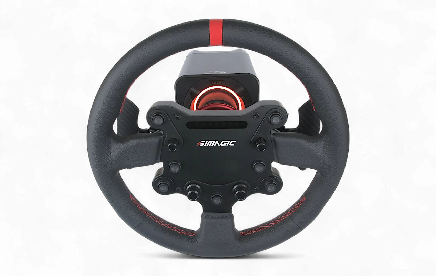 Simagic Alpha EVO Pro + GTS frontale