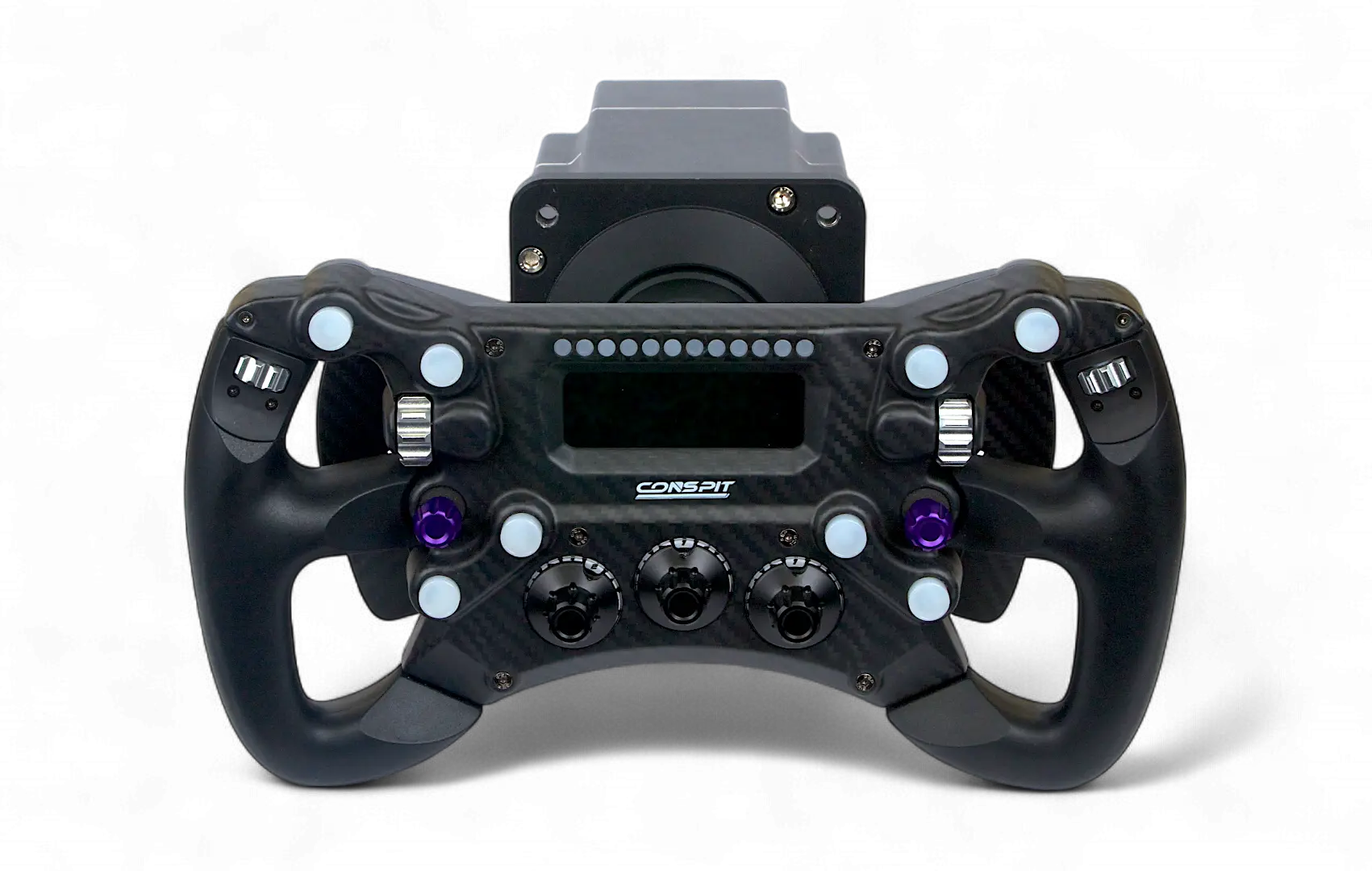 Simucube 2 Pro + Conspit 300GT frontale