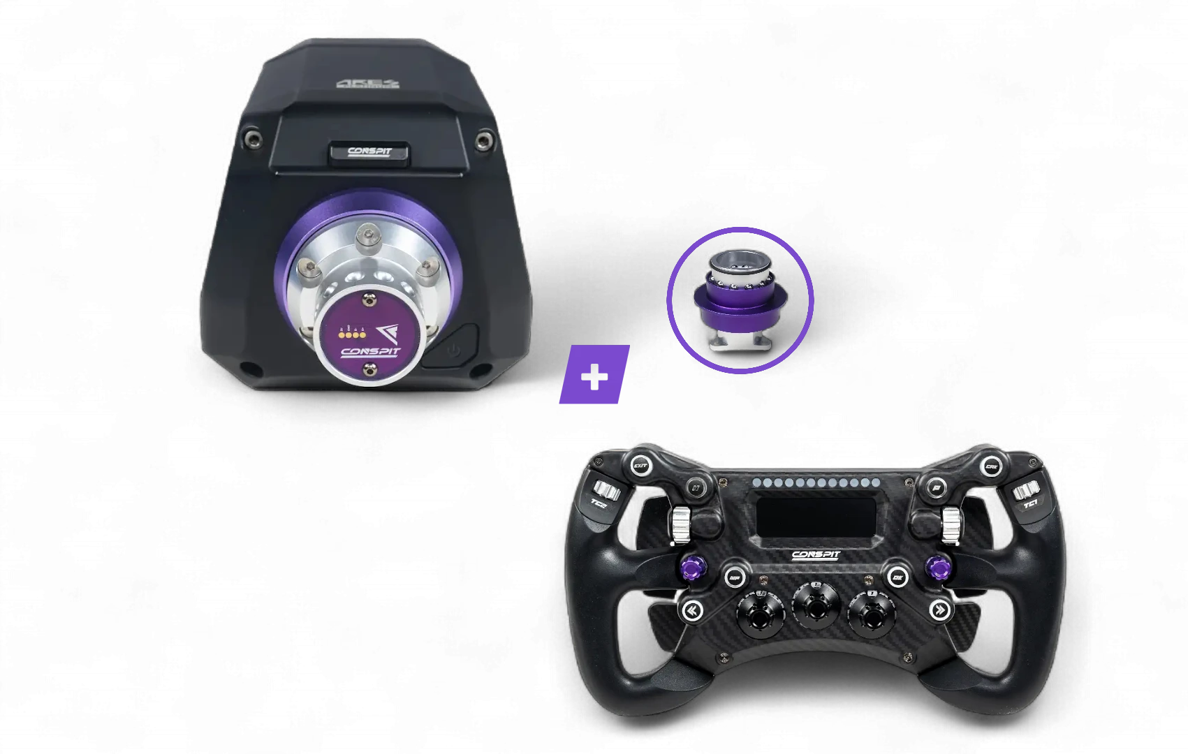 Conspit ares Platinum 20nm e 300GT Bundle frontale