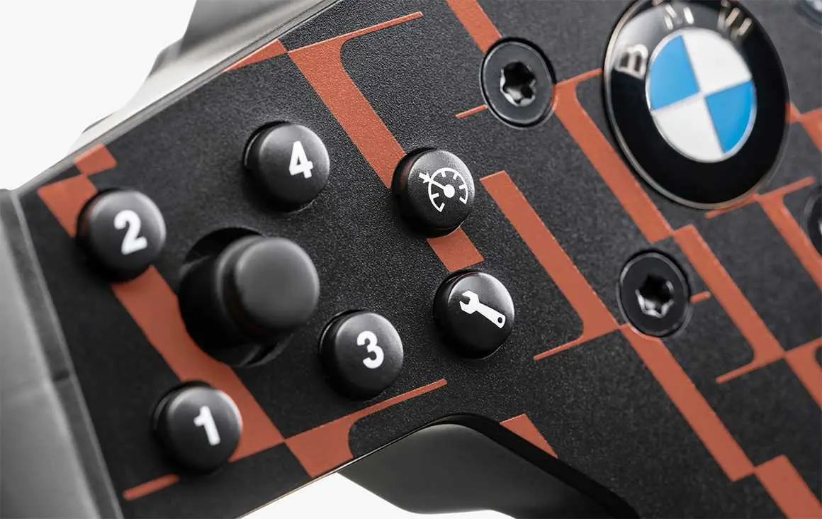 Volante Fanatec CSL BMW Tasti
