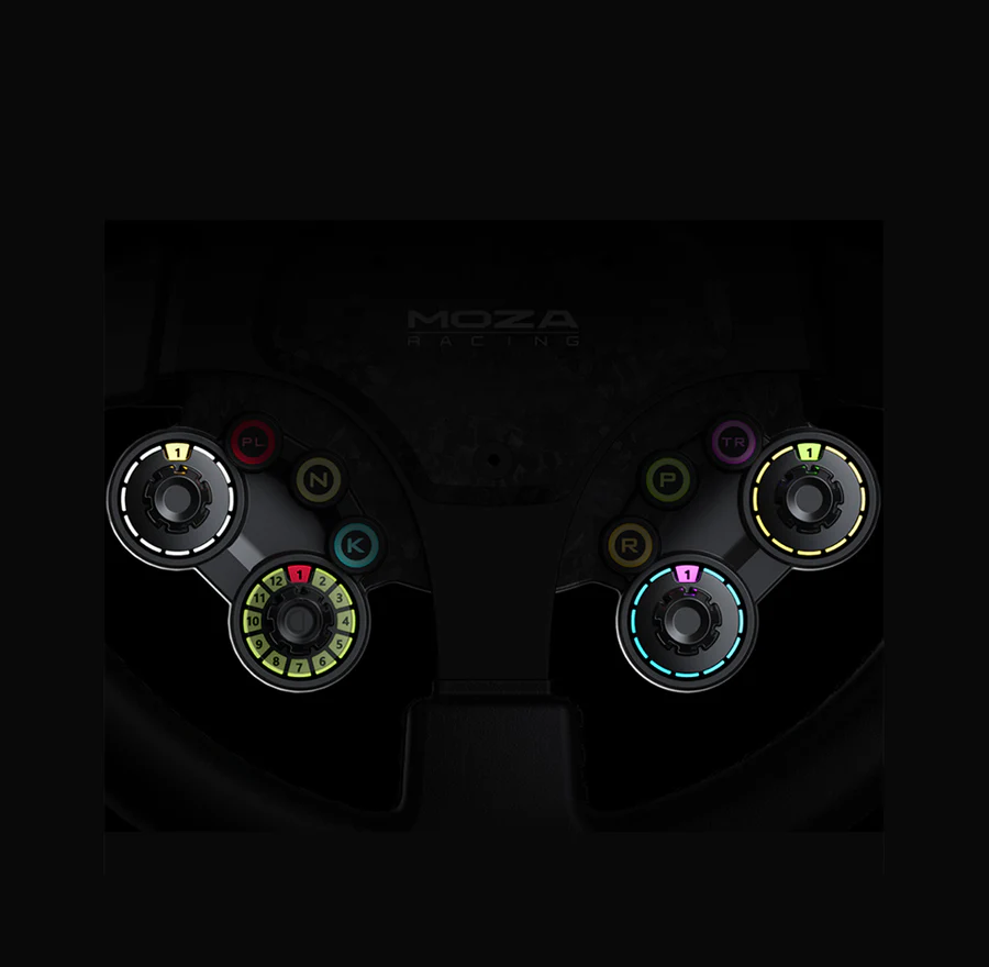 Moza CS Pro illuminazione RGB