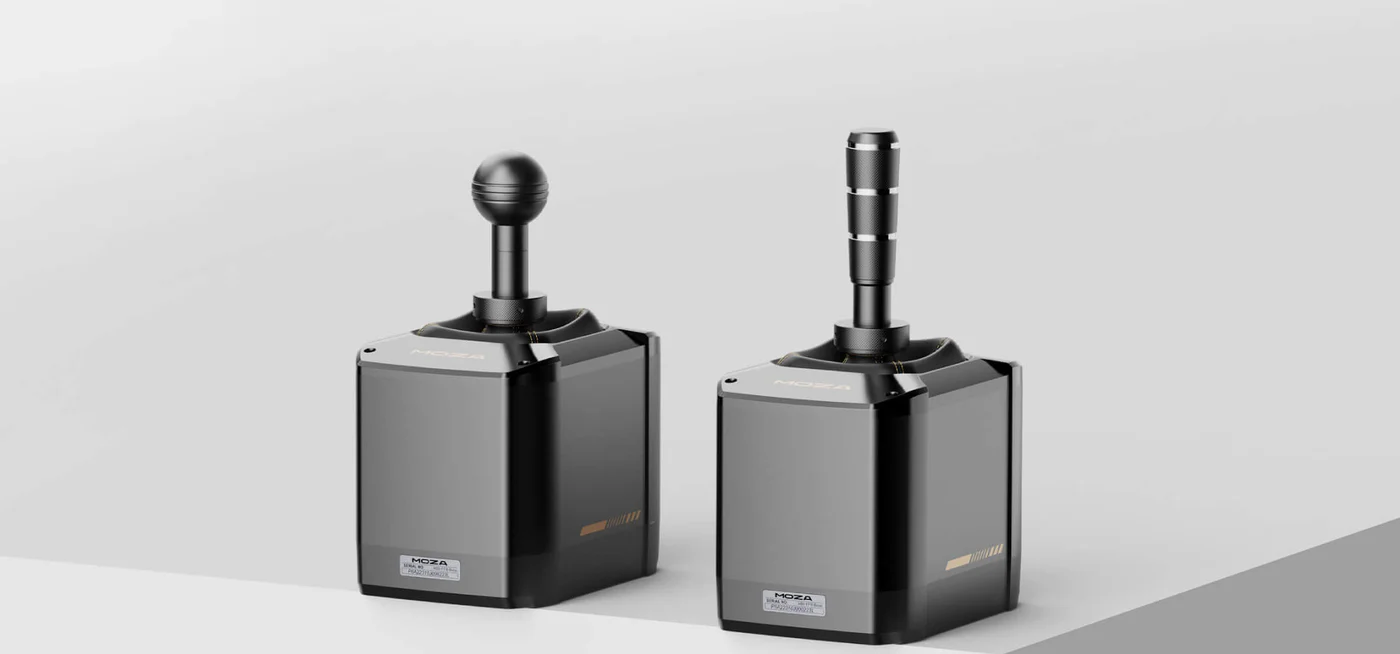 Moza Pomello del cambio attivo landing