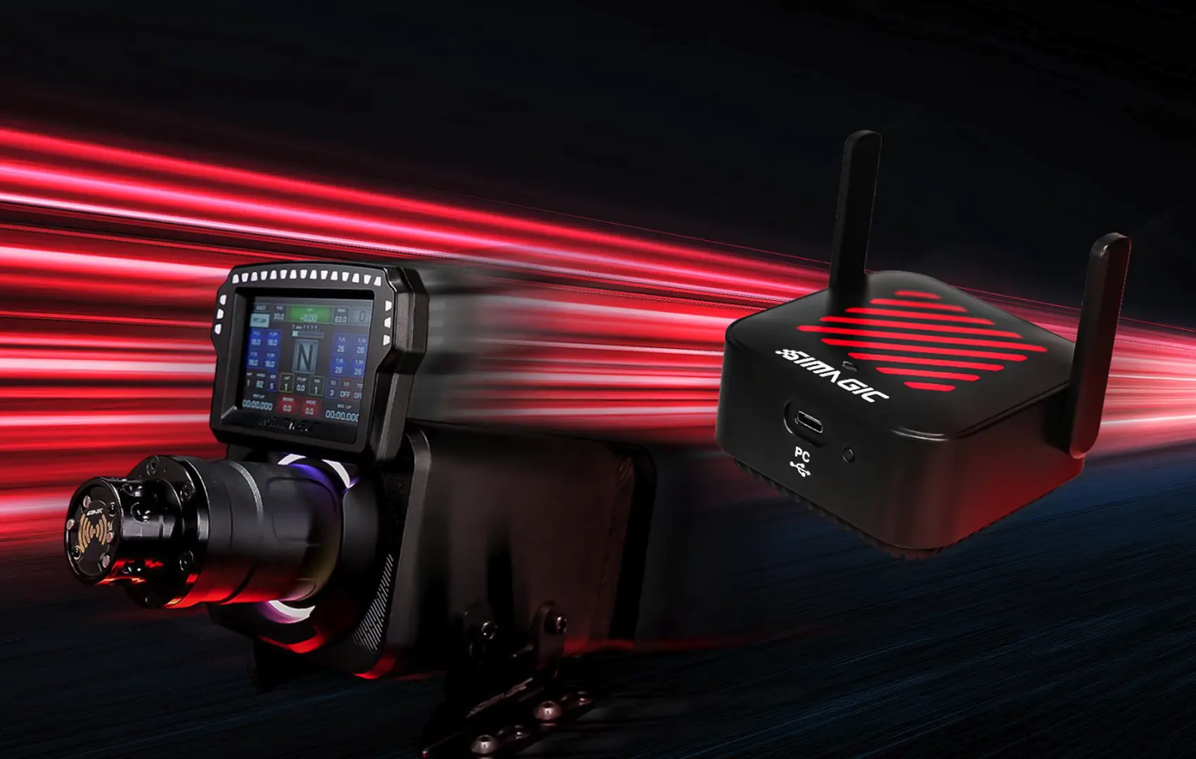 Simagic Air Link + MagicDash 4