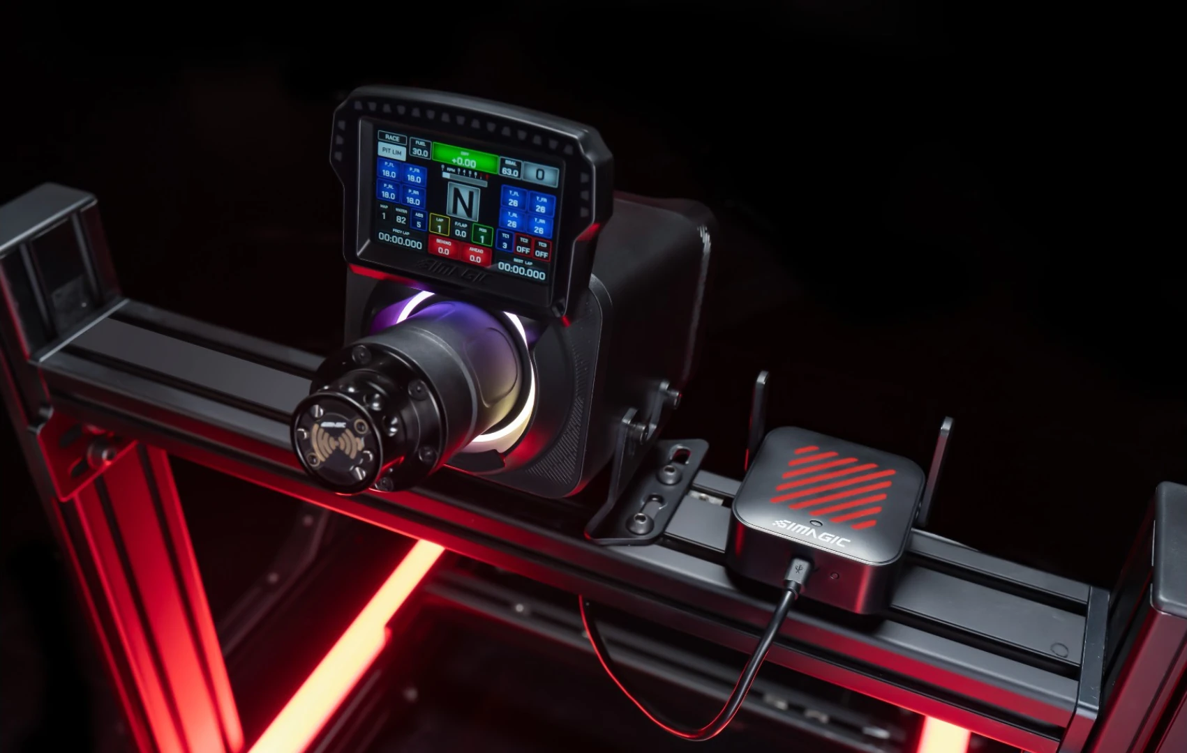 Simagic Air Link mounted