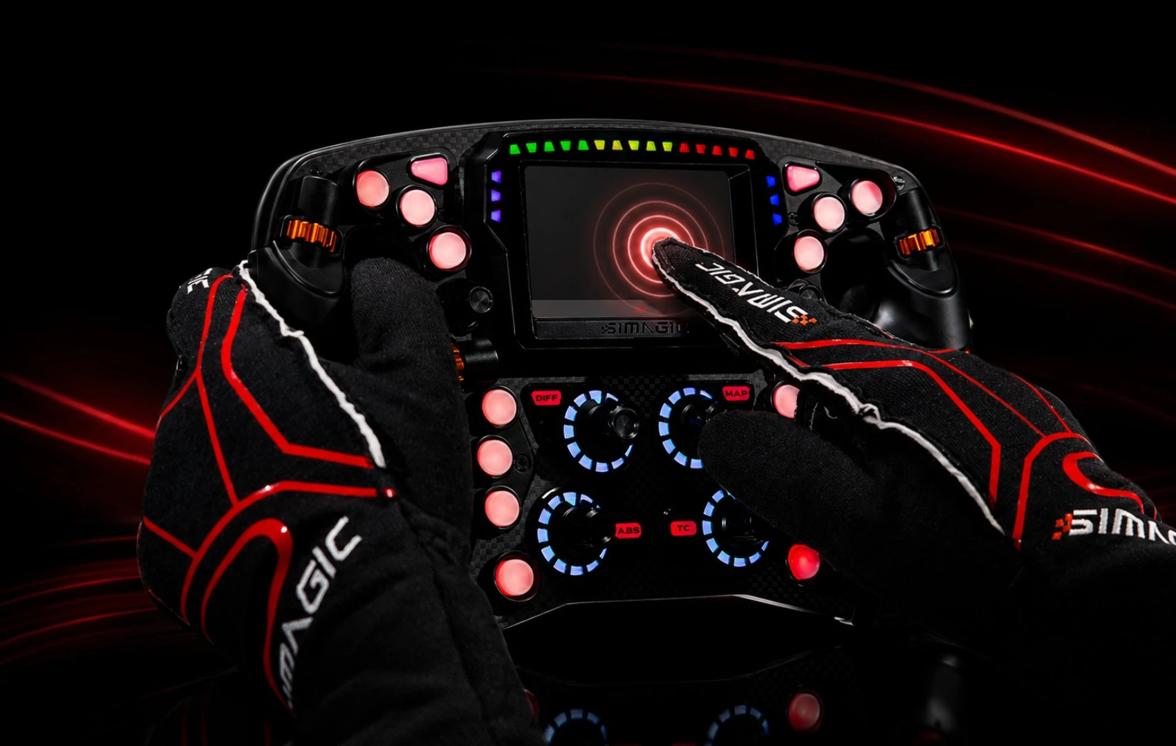 Simagic MagicDash 4 touchscreen