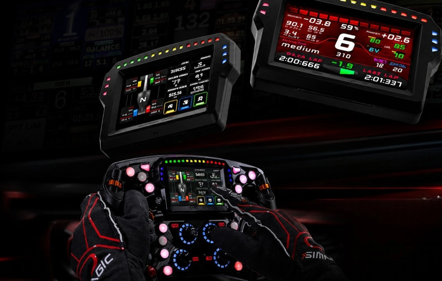 Simagic Zeus Formula MagicDash 4 Magnetic