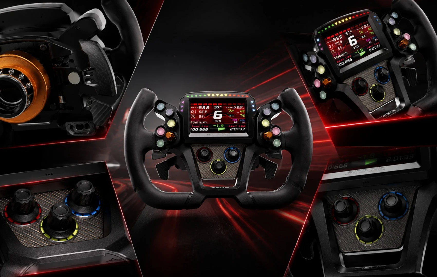 Simagic Zeus GT buttons