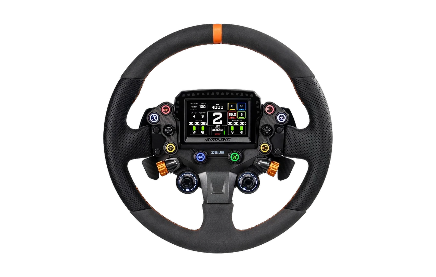 Simagic Zeus Sport volante con MagicDash 4