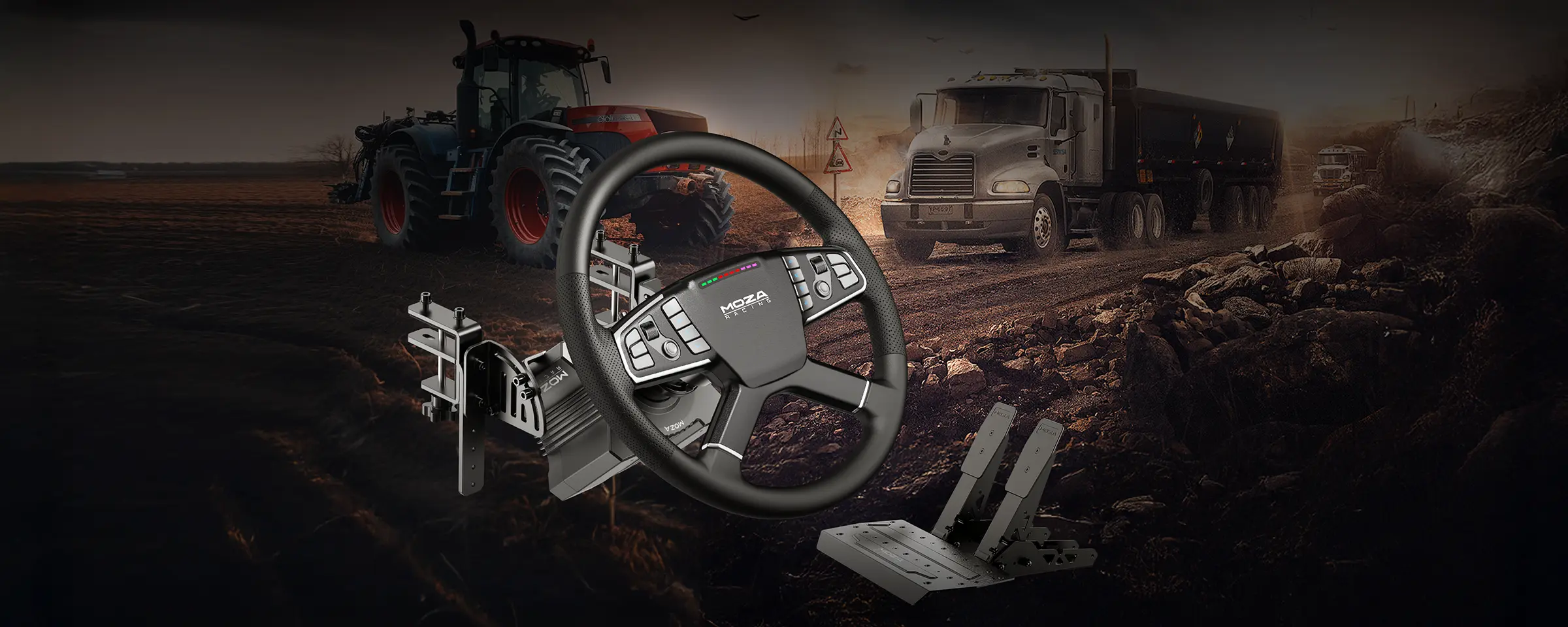 MOZA R5 Bundle Truck Landing
